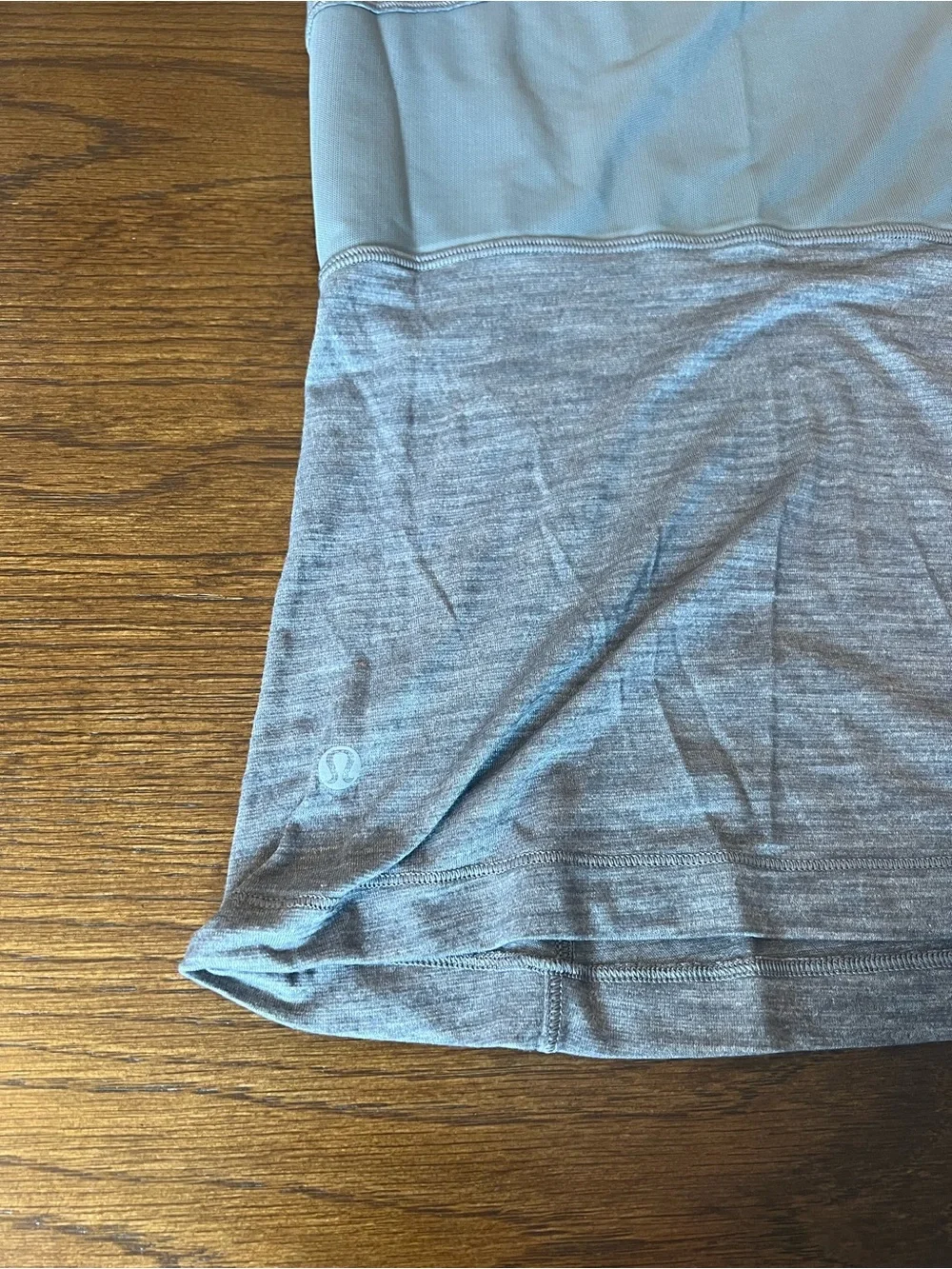 Light Gray Women's Performance V-Neck Top